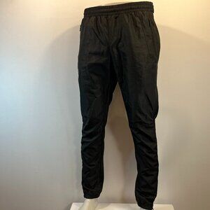 SWIX Men's Universalx Black Full Length Zip Mesh Lined Pants - Size Large